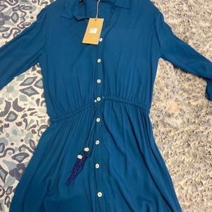 A shirt dress